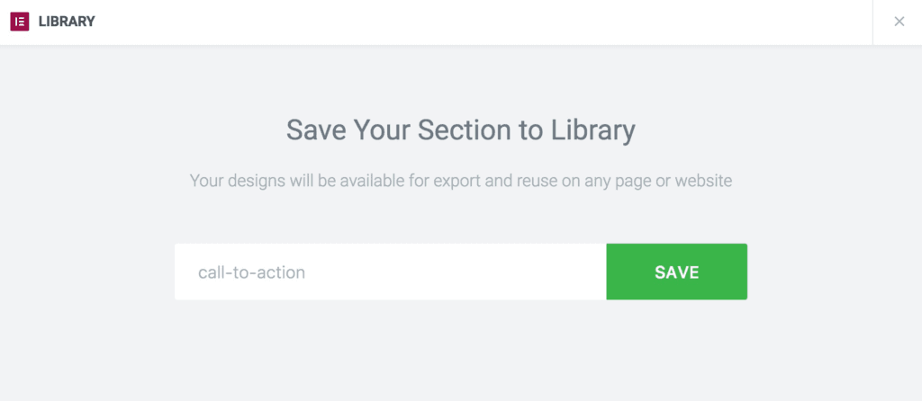 elementor save your section to library - Revisão e Tutorial 2021 Do Construtor De Páginas Elementor